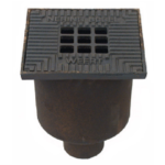 Emmerput Gietijzer Onderuitlaat 200 x 200 mm
