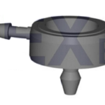 Saturnus drukventiel 2 l/u bruin